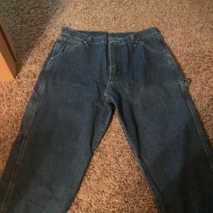 Mens wrangler carpenter jeans 34x30